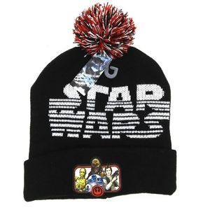 Star Wars boys warm hat with pompom One Size